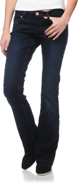 STS Blue Girls Dark Wash Bootcut Jeans