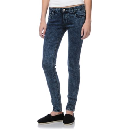 STS Blue Acid Wash Skinny Jeans