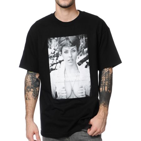 Primitive Clothing Worldwide Black Tee Shirt