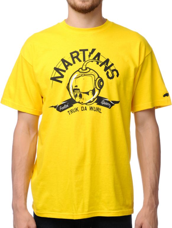 Trukfit Spacey 2 Yellow Tee Shirt