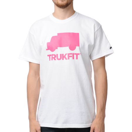 Trukfit Space Icon White Tee Shirt