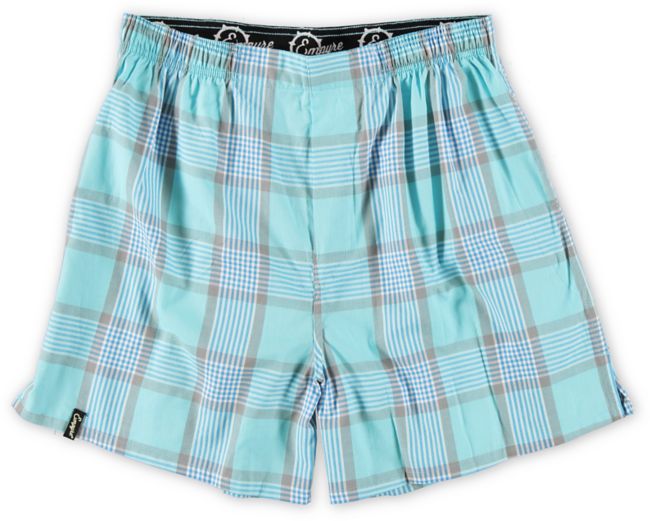 Empyre Diamond Watch Blue Plaid Boxers