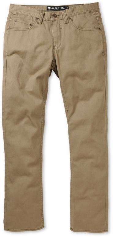 Matix Gripper Puddy Khaki Twill Slim Fit Pants