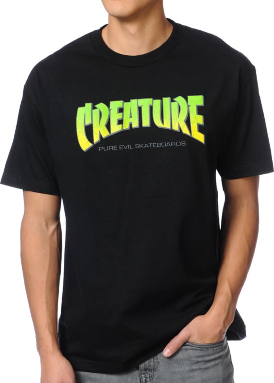 Creature Bible Black Tee Shirt