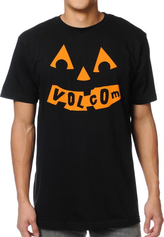 Volcom Jack O Pistol Black Tee Shirt