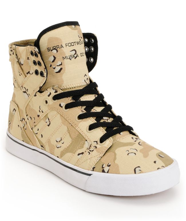 Supra Skytop Desert Camo Tuf Shoe