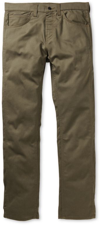 Levis 513 Utility Green Twill Slim Jeans