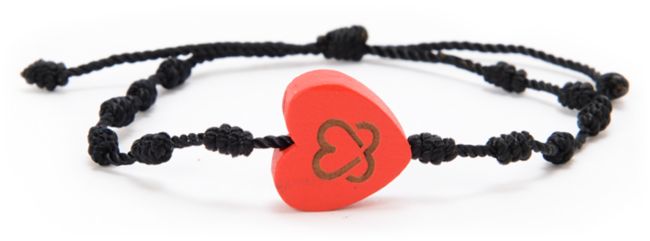 Keep A Breast Foundation Black Knot Bracelet