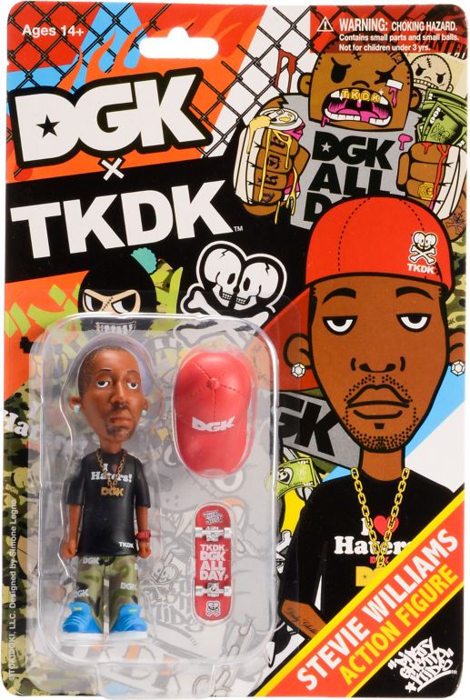 DGK x TKDK Stevie Williams Action Figure
