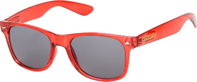 Glassy Nu Clear Red Sunglasses