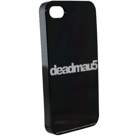 Deadmau5 Black & White Script iPhone 4 Case