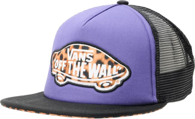 Vans Pink & Leopard Print Trucker Hat