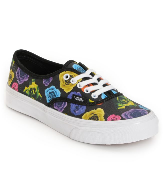 Vans Girls Authentic Slim Rose Shoe
