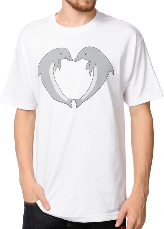 Odd Future Jasper Dolphins White Tee Shirt