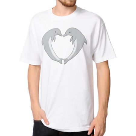 Odd Future Jasper Dolphins White Tee Shirt