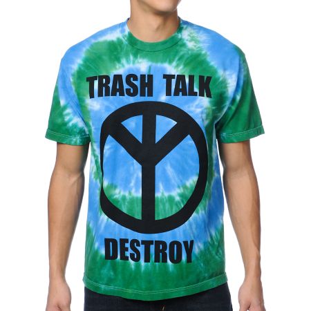 Odd Future Trash Talk Tie Dye Tee Shirt