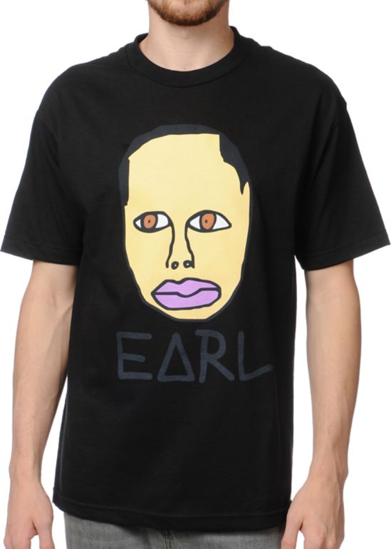 Odd Future Free Earl Black Tee Shirt