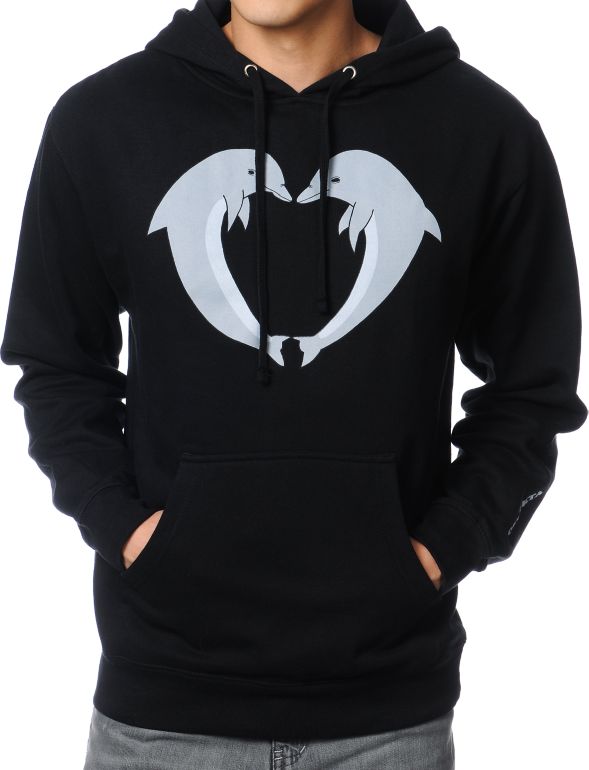 Odd Future Jasper Dolphins Black Pullover Hoodie