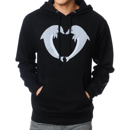 Odd Future Jasper Dolphins Black Pullover Hoodie