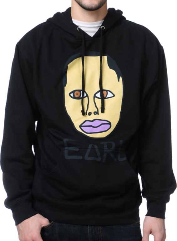 Odd Future Earl Black Pullover Hoodie