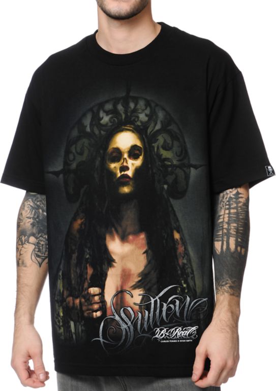 Sullen Surreal Black Tee Shirt