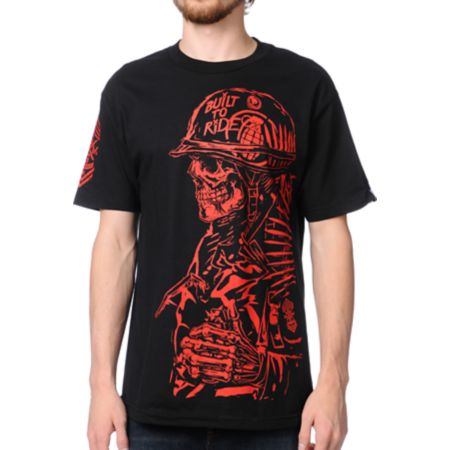 Metal Mulisha x Grenade Pull The Pin Black Tee Shirt