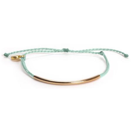 Pura Vida Bar Teal Bracelet