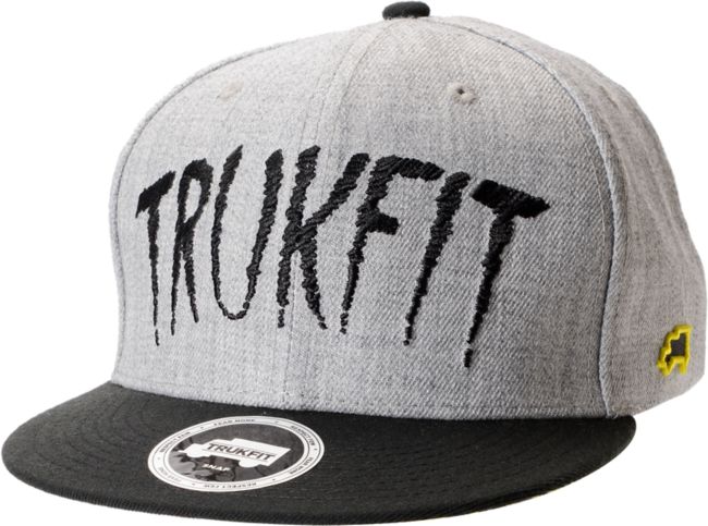Trukfit Tales From Trukfit Grey Snapback Hat