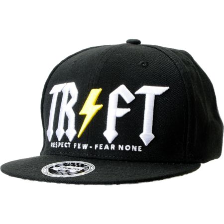 Trukfit TRFT Black Snapback Hat