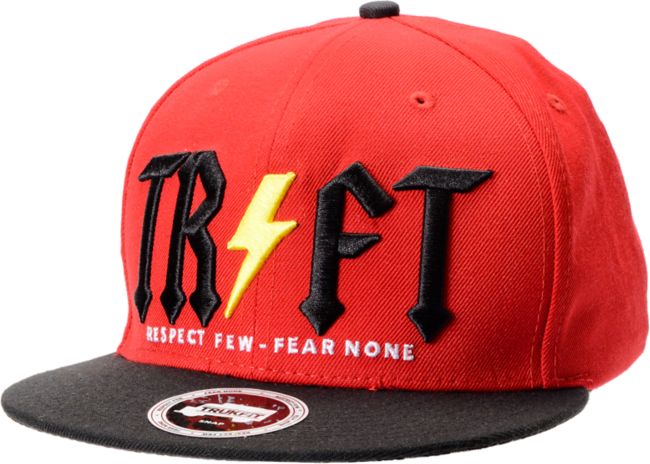 Trukfit TRFT Red Snapback Hat