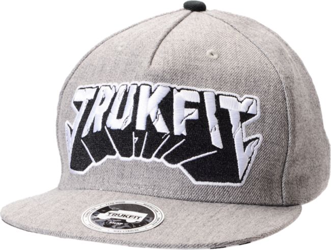 Trukfit Kick Rocks Charcoal Snapback Hat