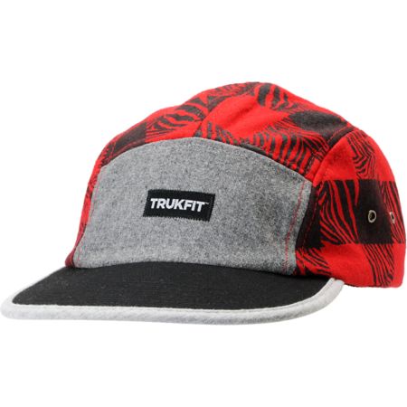 Trukfit Camper Red 5 Panel Hat