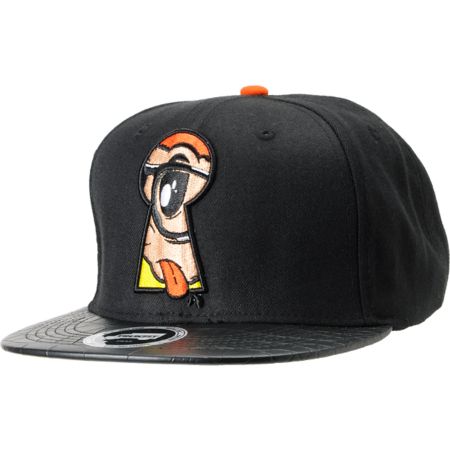 Trukfit Peek A Boo Black Snapback Hat