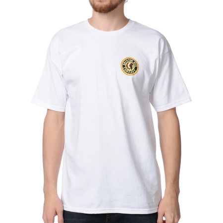 Brixton Spear White Tee Shirt