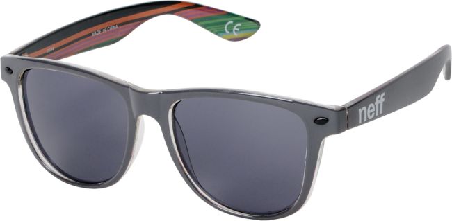 Neff Daily Charcoal & Native Print Sunglasses