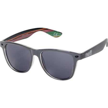Neff Daily Charcoal & Native Print Sunglasses