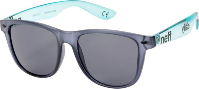 Neff Daily Black & Ice Clear Sunglasses