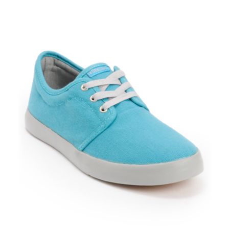 Dekline River Blue & Grey Canvas Skate Shoe