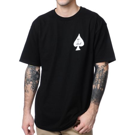 Loser Machine Aces High Black Tee Shirt