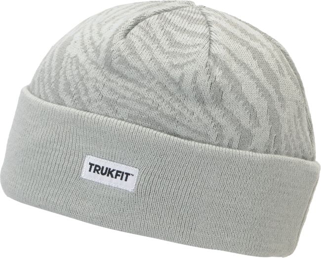 Trukfit Skully Zebra Grey Beanie