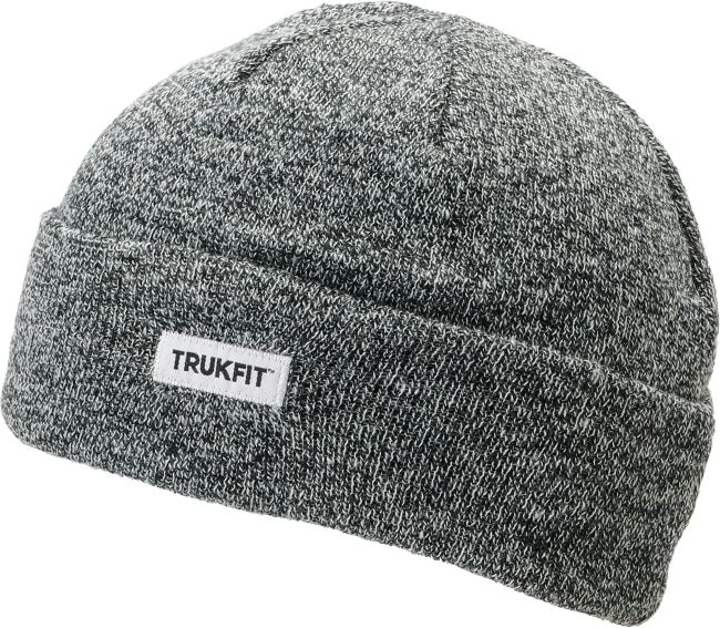 TRUKFIT Marl Heatherd Black Beanie