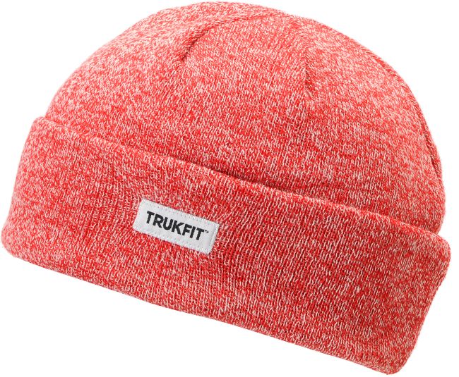 TRUKFIT Marl Heatherd Red Beanie
