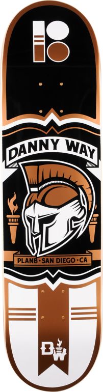 Plan B Danny Way Crest 8.125 Skateboard Deck