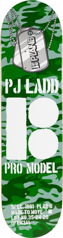 Plan B Ladd Camo 7.875 Skateboard Deck
