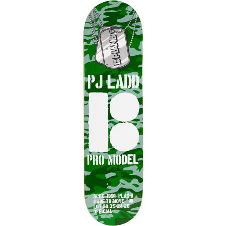 Plan B Ladd Camo 7.875 Skateboard Deck