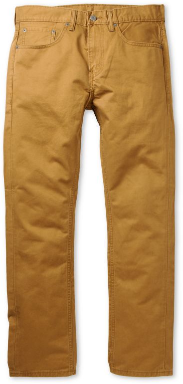 Levis 513 Caraway Clean Dark Khaki Twill Slim Fit Pants