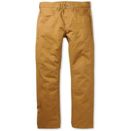 Levis 513 Caraway Clean Dark Khaki Twill Slim Fit Pants