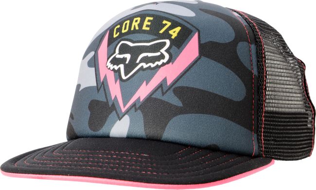 Fox Girls Special Ops Black Camo Trucker Hat