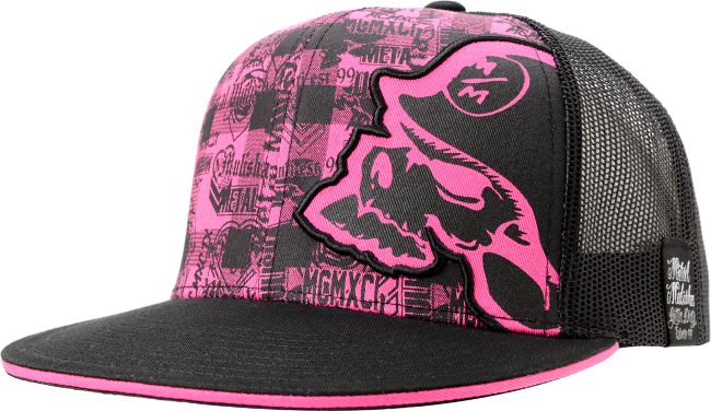 Metal Mulisha Girls Licious Black Trucker Hat
