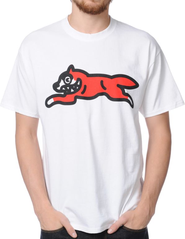 ICECREAM Running Dog 2 White Tee Shirt